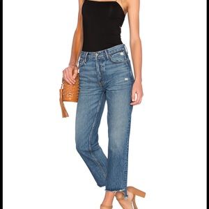 GRLFRND Helena Straight Leg Jean